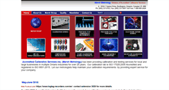 Desktop Screenshot of marshmetrology.com